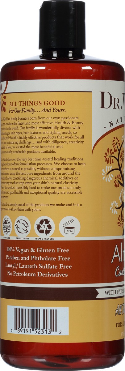 slide 11 of 11, Dr. Woods All Things Good Almond Castile Soap 32 oz, 32 oz