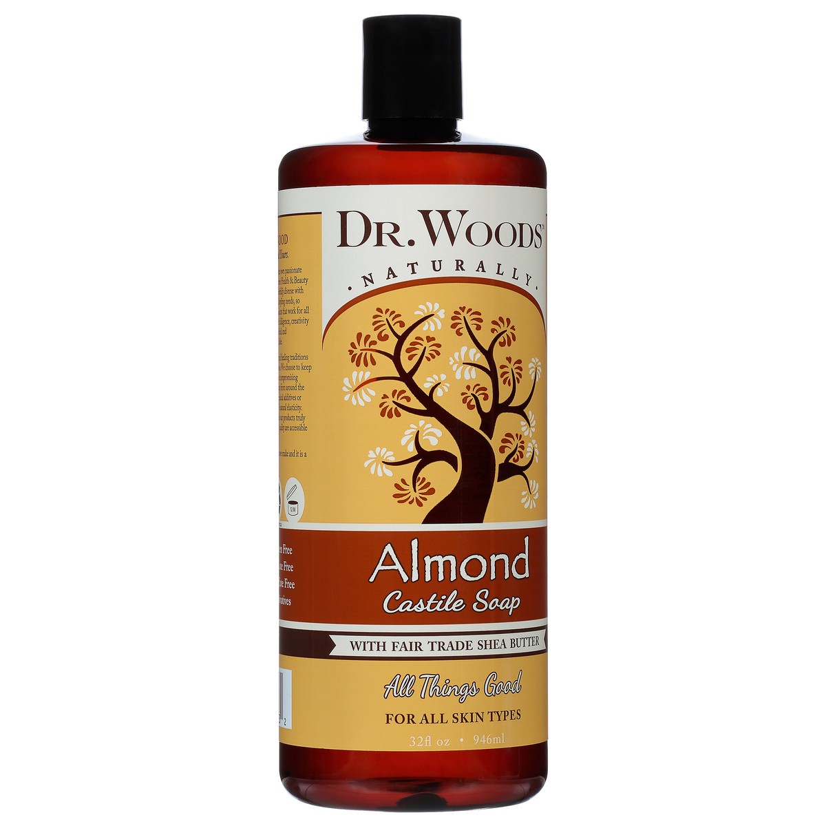 slide 6 of 11, Dr. Woods All Things Good Almond Castile Soap 32 oz, 32 oz