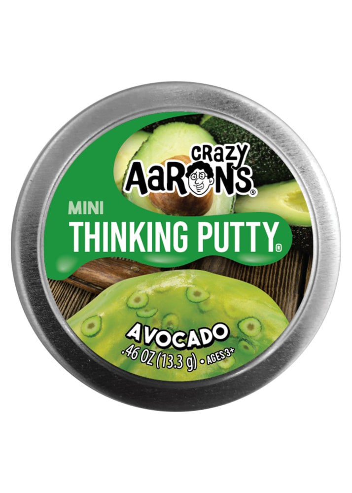 slide 3 of 3, Crazy Aarons Putty - Avocado, 1 ct