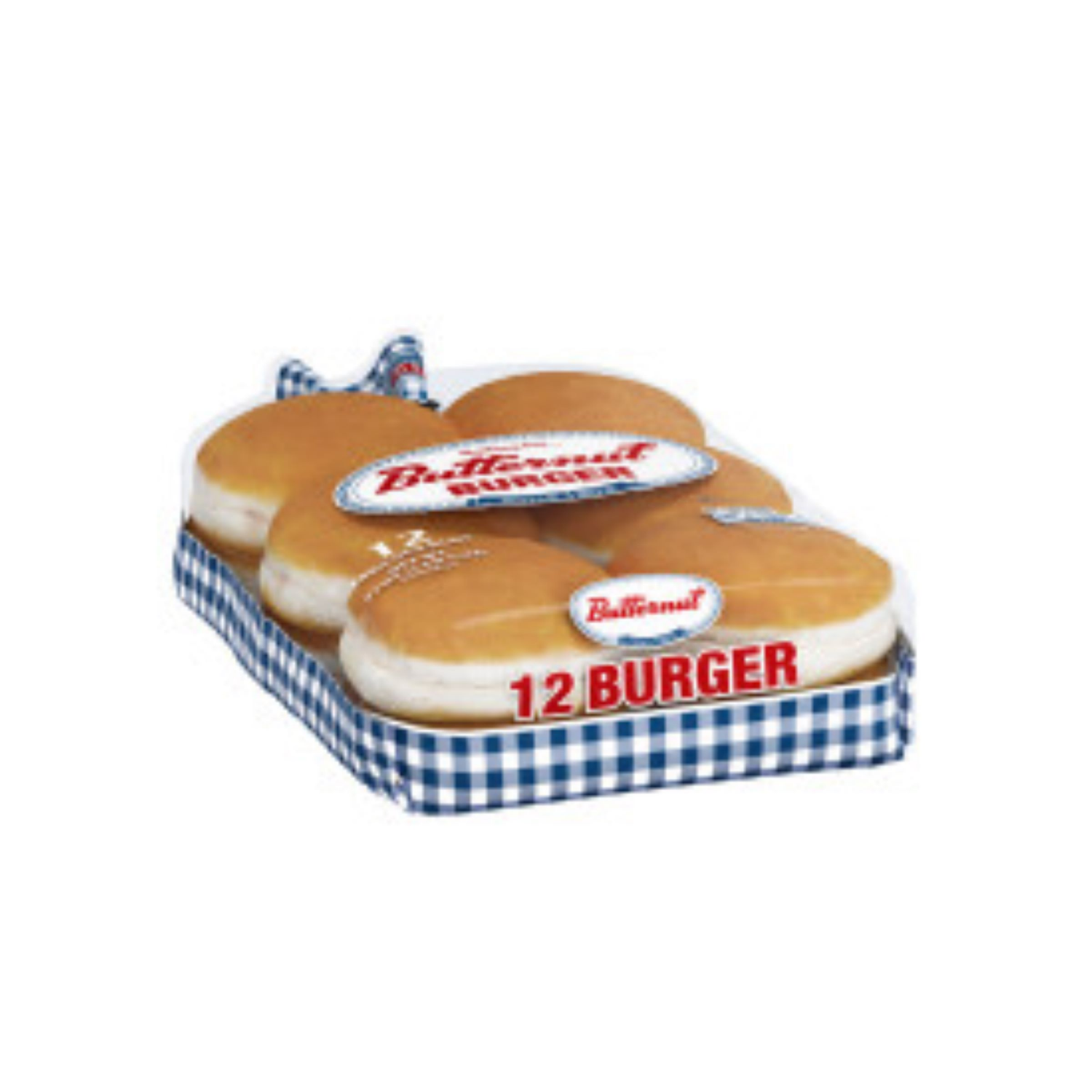 slide 2 of 5, Butternut Burger Buns 12 ea, 12 ct