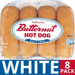 Butternut Hot Dog Enriched Buns 8 ea