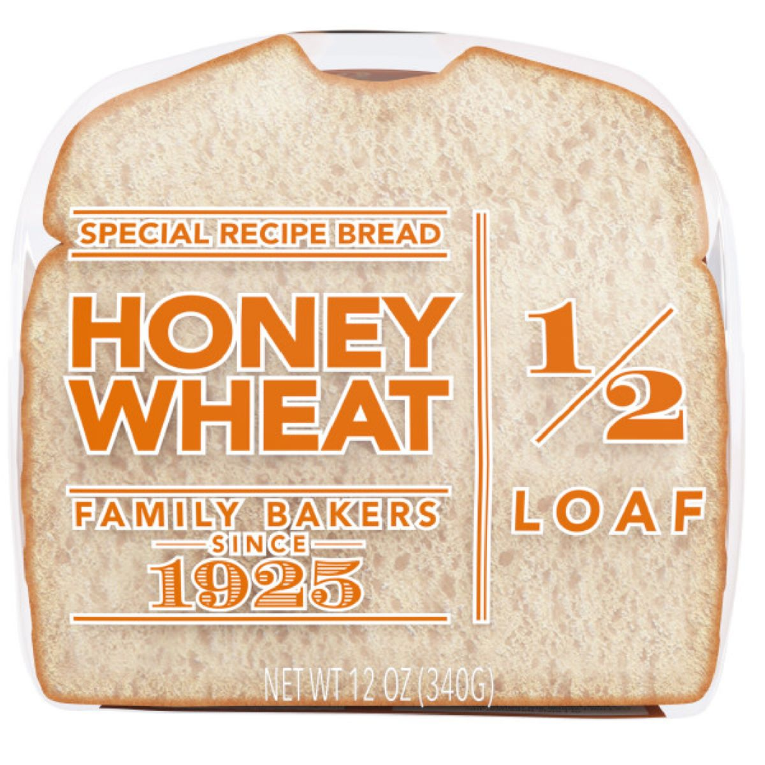 slide 3 of 8, Lewis 1/2 Loaf Honey Wheat Bread 12 oz, 12 oz