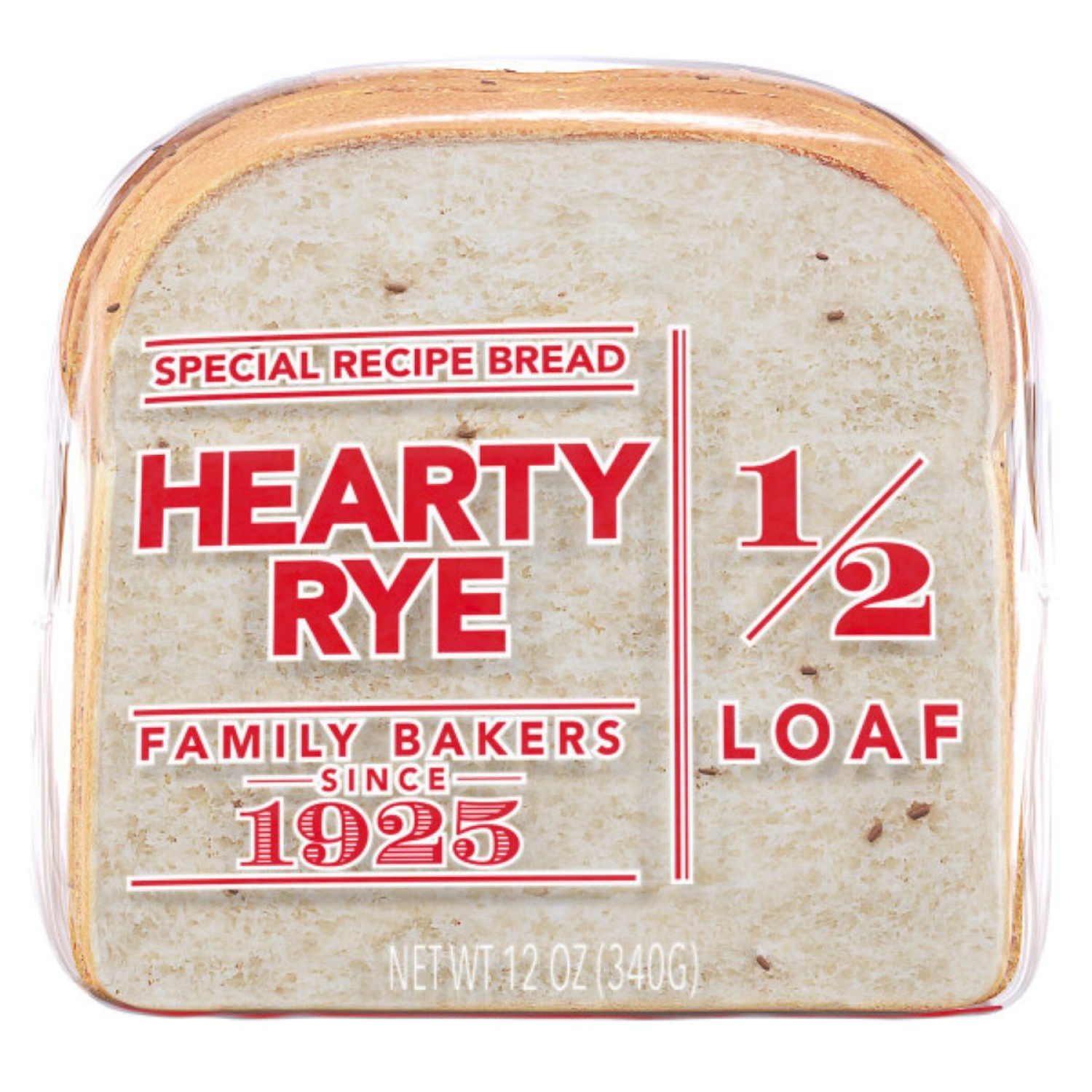 slide 3 of 8, Lewis 1/2 Loaf Hearty Rye Bread 12 oz, 12 oz