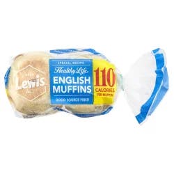 Lewis Healthy Life English Muffins 8 oz