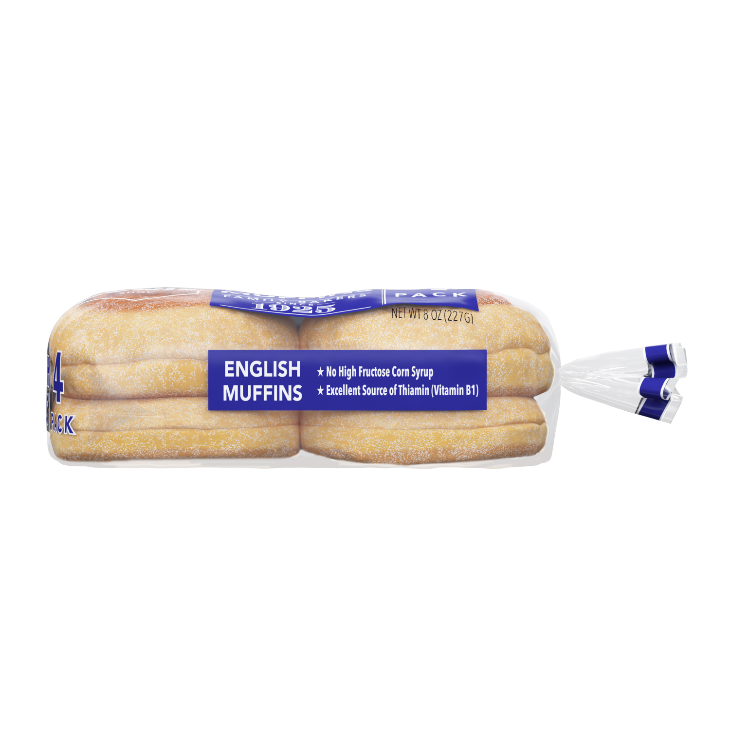 slide 3 of 5, Lewis Bakeries White English Muffins, 8 oz, 4 Count, 8 oz