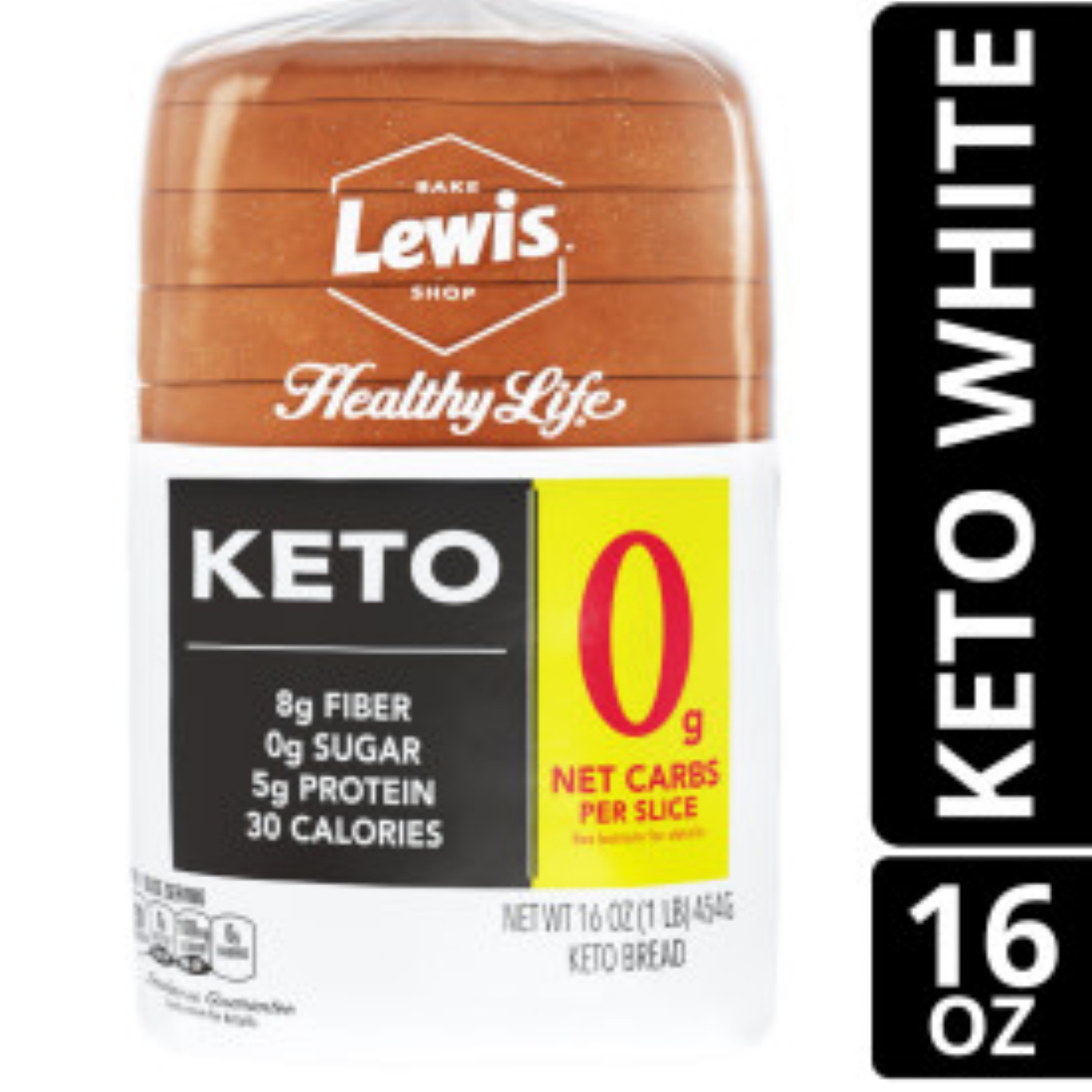 slide 5 of 5, Healthy Life Keto Bread 16 oz, 16 oz