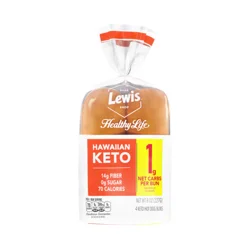 Healthy Life Hawaiian Keto Hot Dog Buns 4 ea