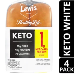 Healthy Life Keto Hot Dog Buns 4 ea