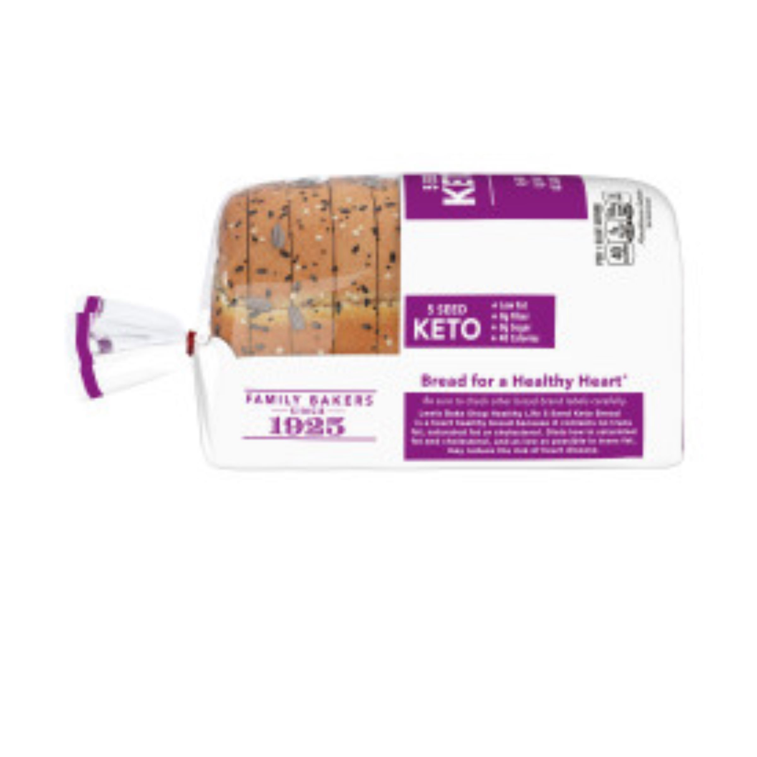 slide 2 of 5, Healthy Life 5 Seed Keto Bread 16 oz, 16 oz