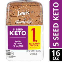 Healthy Life 5 Seed Keto Bread 16 oz