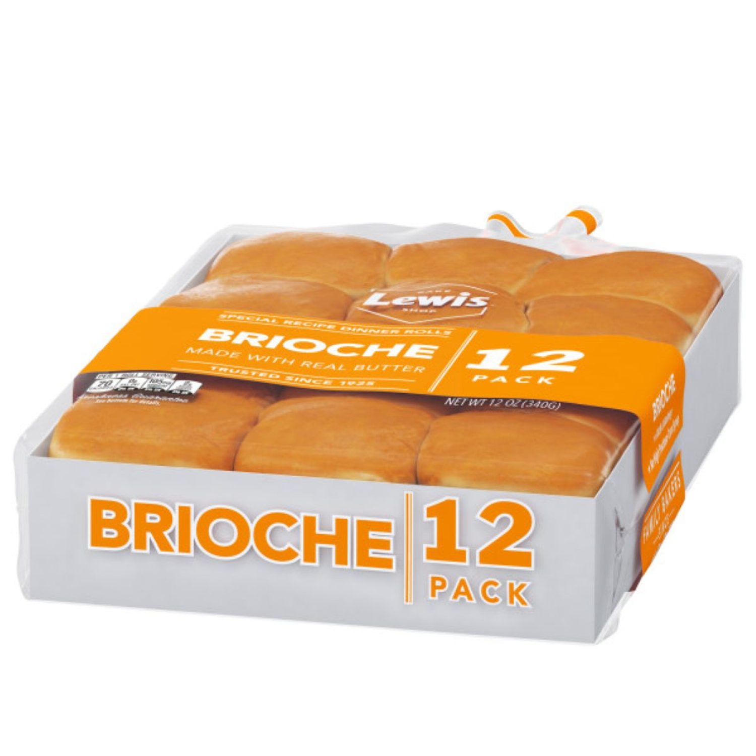 slide 7 of 8, Lewis Bake Shop Brioche Dinner Rolls 12 Ct, 12 ct