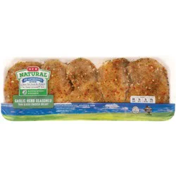H-E-B Natural Garlic Herb Seasoned Chicken Breast, Thin Sliced