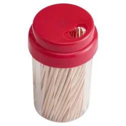 Farberware Fresh Healthy Eating Wood Toothpicks With Holder