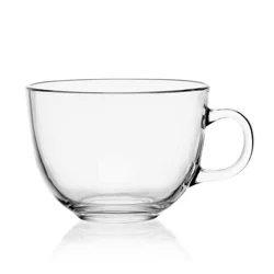 Pfaltzgraff Wide Glass Mug