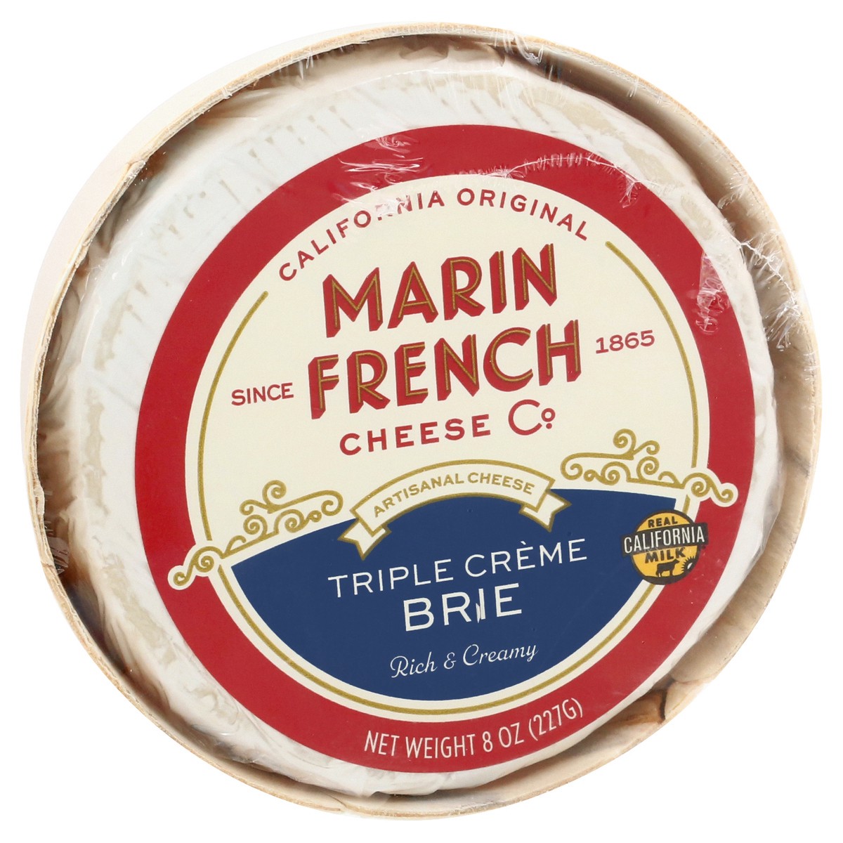 slide 12 of 12, Marin French Triple Creme Brie Cheese 8 oz, 8 oz