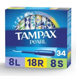 Tampax Tampons Triple Pack Plastic Scented