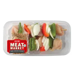 H-E-B Meat Market Chicken Kabobs - Steak Seasoning