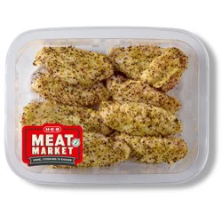 H-E-B Meat Market Seasoned Chicken Wings - Lemon Pepper