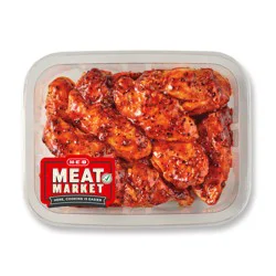 H-E-B Meat Market Marinated Chicken Wings – Smoky BBQ