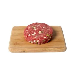 DIERBERGS BUTCHER SHOP 1/2LB. LOADED JALAPENO PEPPER JACK BURGER