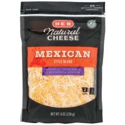 H-E-B Mexican Blend Fancy Shredded Cheese