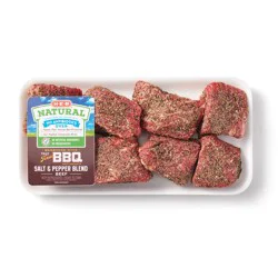 H-E-B Natural Seasoned Boneless Beef Brisket Chunks - True Texas BBQ Salt & Pepper