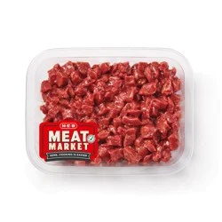 H-E-B Meat Market Marinated Diced Beef - Chile Lime