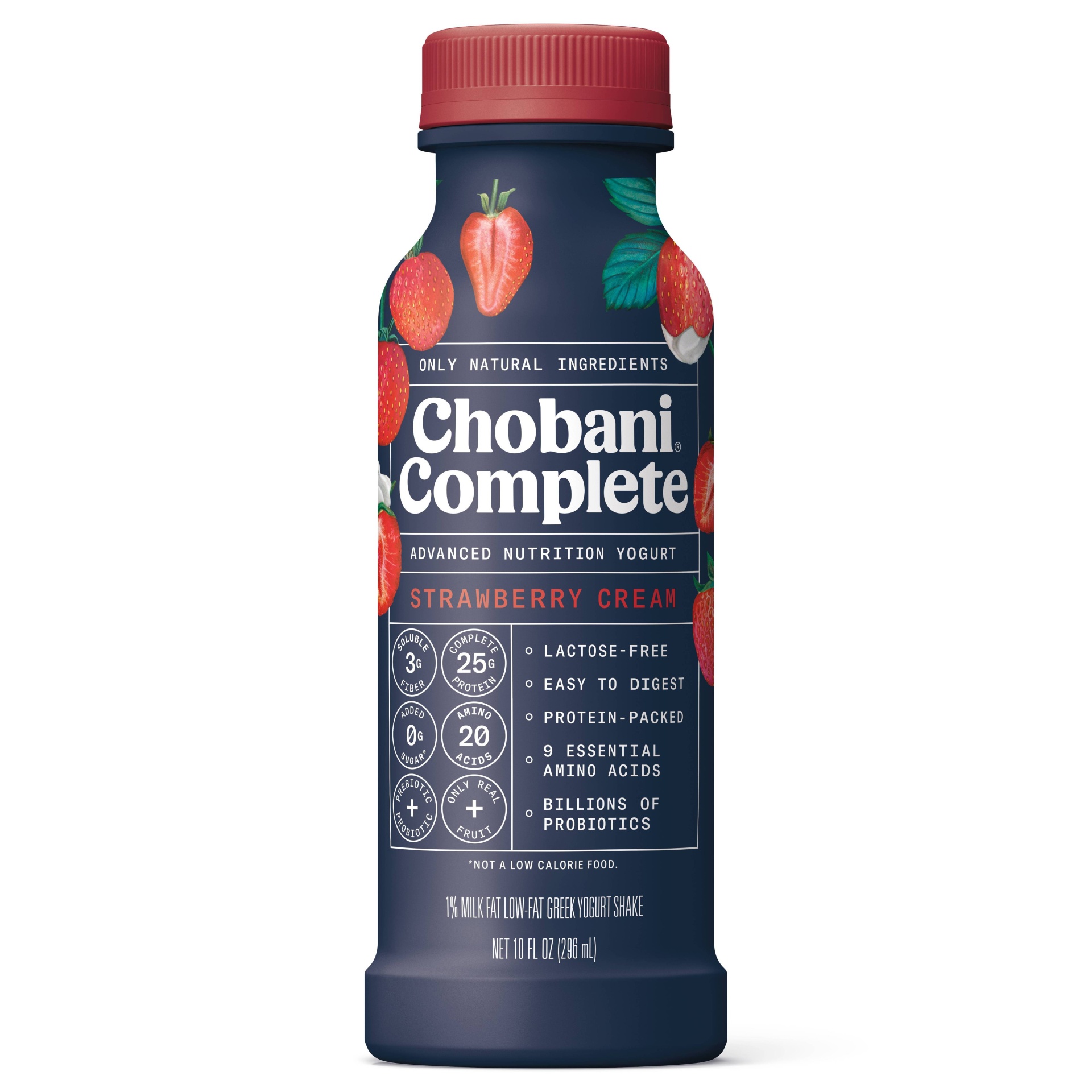 Chobani Complete Greek YogurtDrink, StrawberryCream 10 fl oz | Shipt