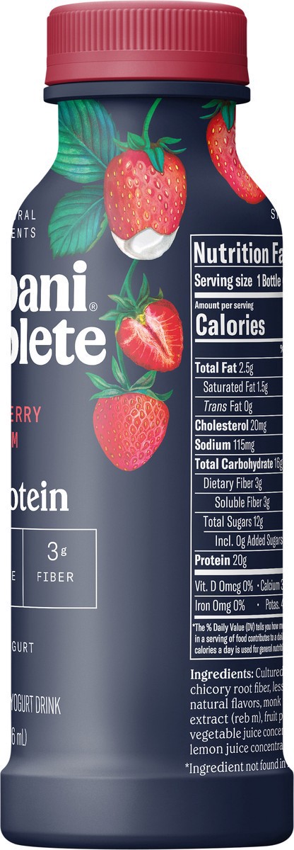 slide 4 of 8, Chobani Complete Protein Strawberry Cream Yogurt Drink - 10 fl oz, 10 fl oz