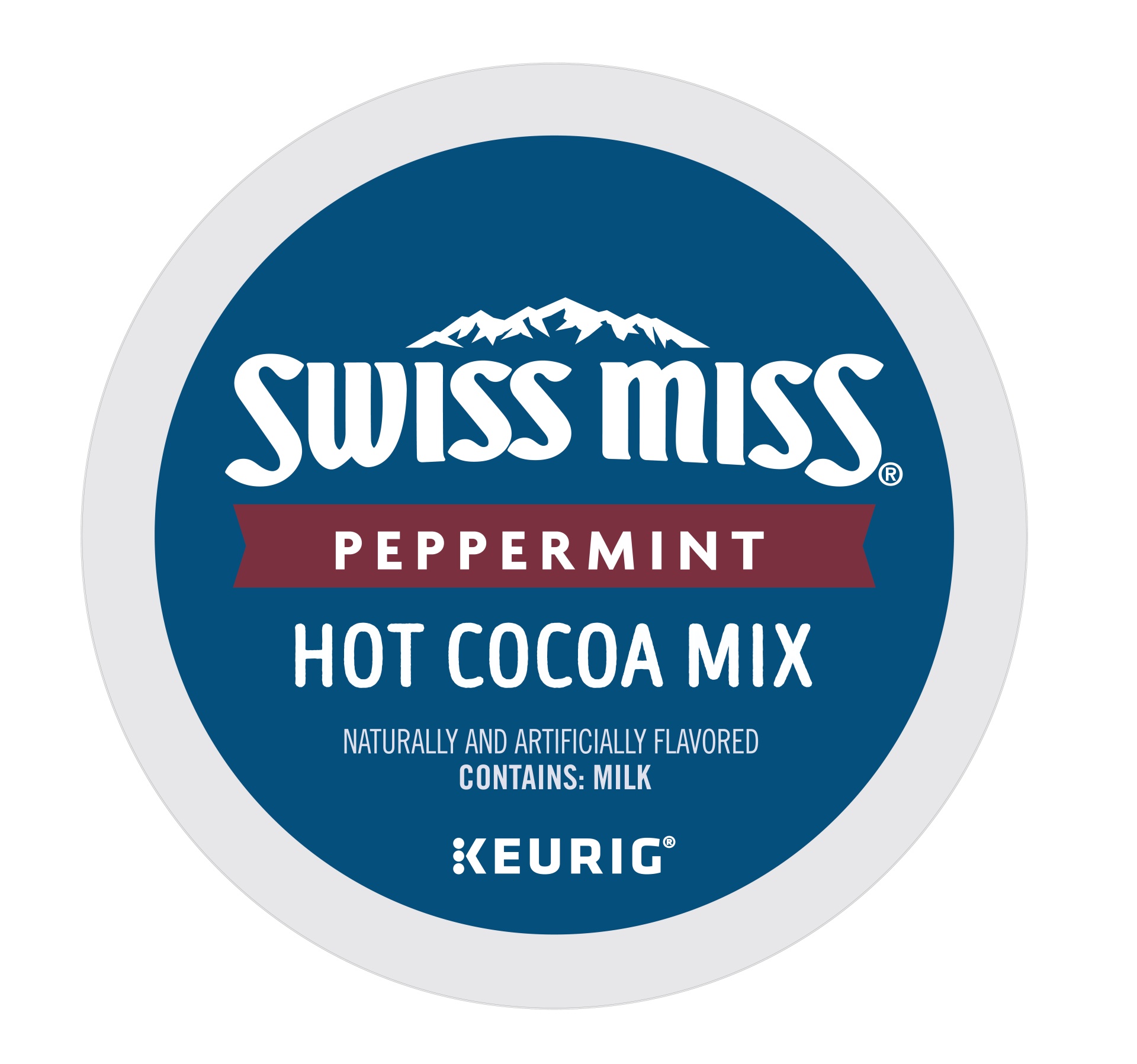 slide 1 of 1, Swiss Miss Peppermint Hot Cocoa Cup Pods, 16 ct