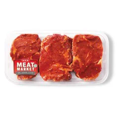 H-E-B Meat Market Marinated Boneless Beef Chuck Eye Steaks - Chile Lime
