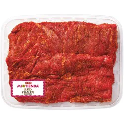 H-E-B Mi Tienda Seasoned Beef Skirt Steak – Red Fajita – Value Pack