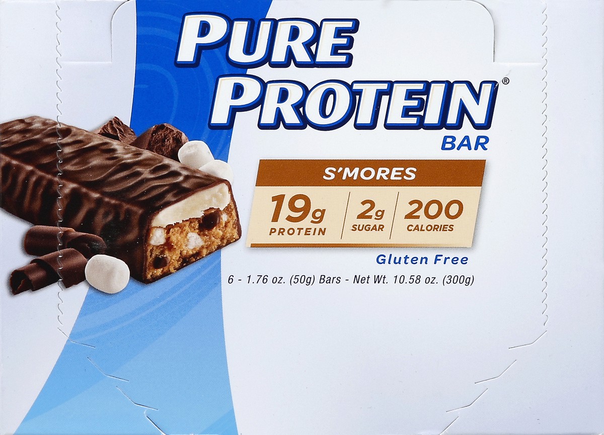 slide 2 of 4, Pure Protein Smores Bars, 10.56 oz