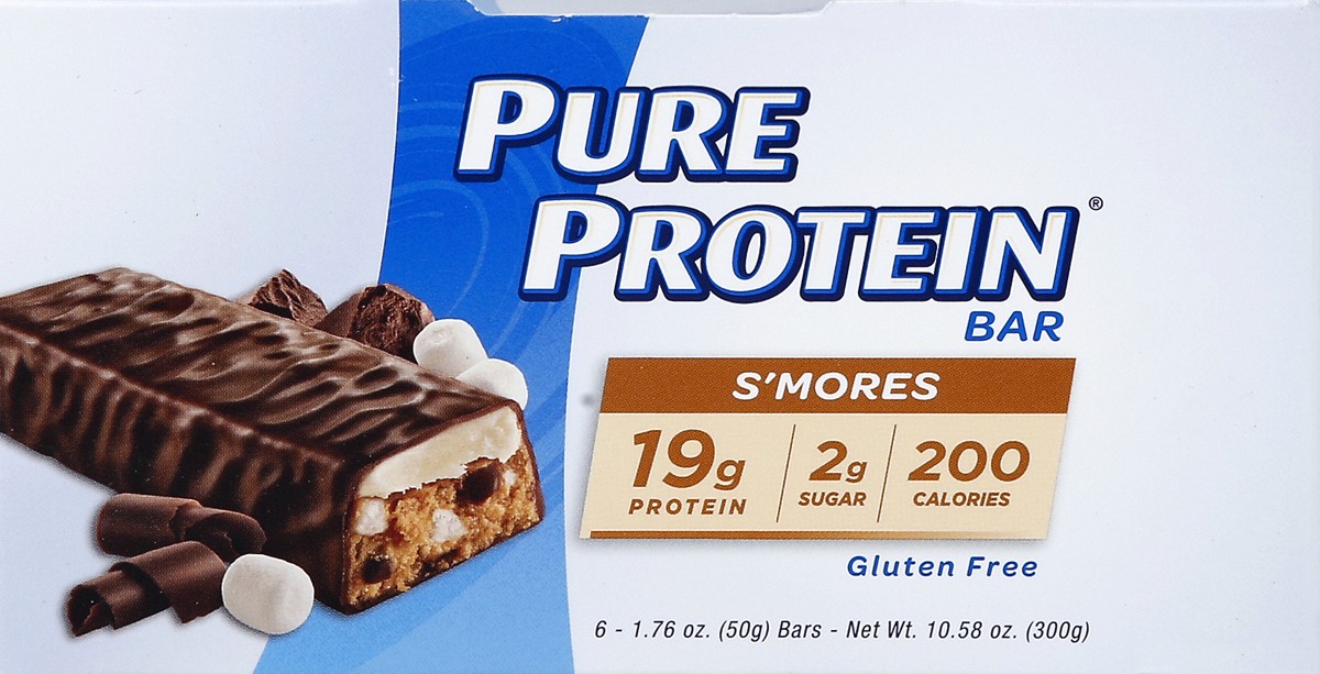 slide 4 of 4, Pure Protein Smores Bars, 10.56 oz