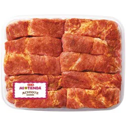 H-E-B Mi Tienda Seasoned Country-Style Bone-In Pork Ribs – Achiote – Value Pack
