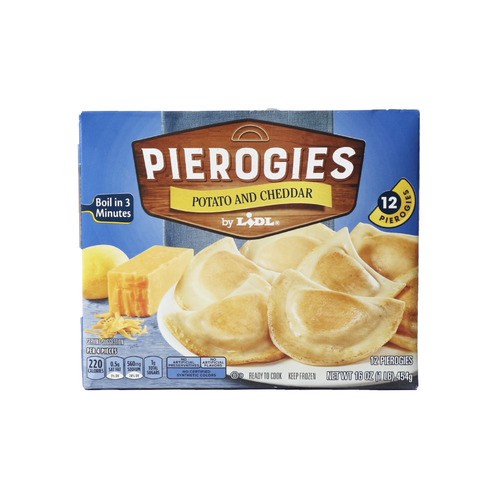 slide 1 of 1, frozen pierogies, potato and cheddar, 16 oz