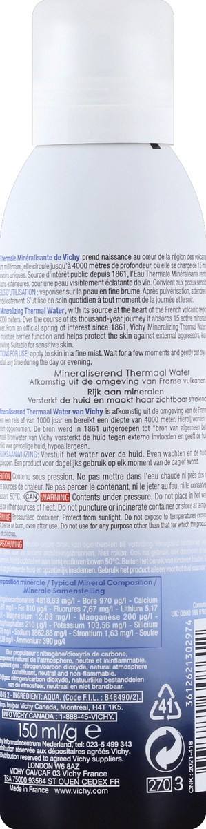 slide 3 of 8, Vichy Mineral Thermal Spa Water Spray from French Volcanoes, 5.1 fl oz