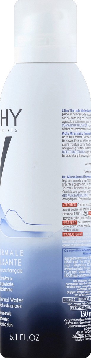 slide 5 of 8, Vichy Mineral Thermal Spa Water Spray from French Volcanoes, 5.1 fl oz