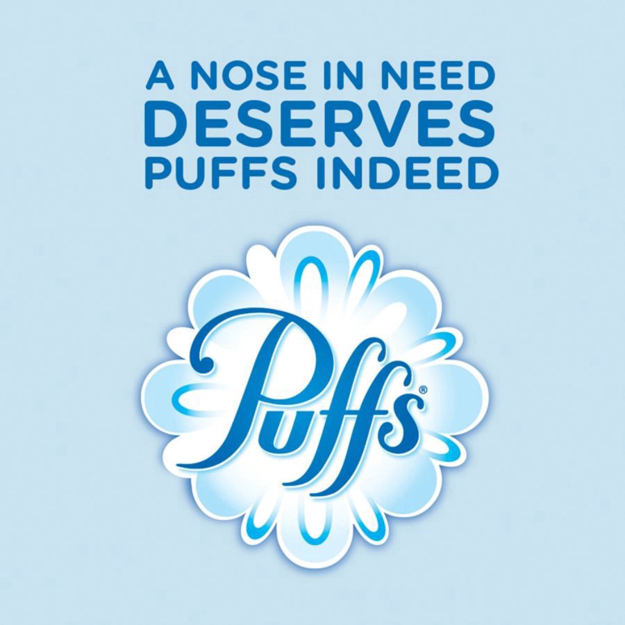 slide 3 of 5, Puffs Display Fcl Tissue White 3Pk, 540 ct