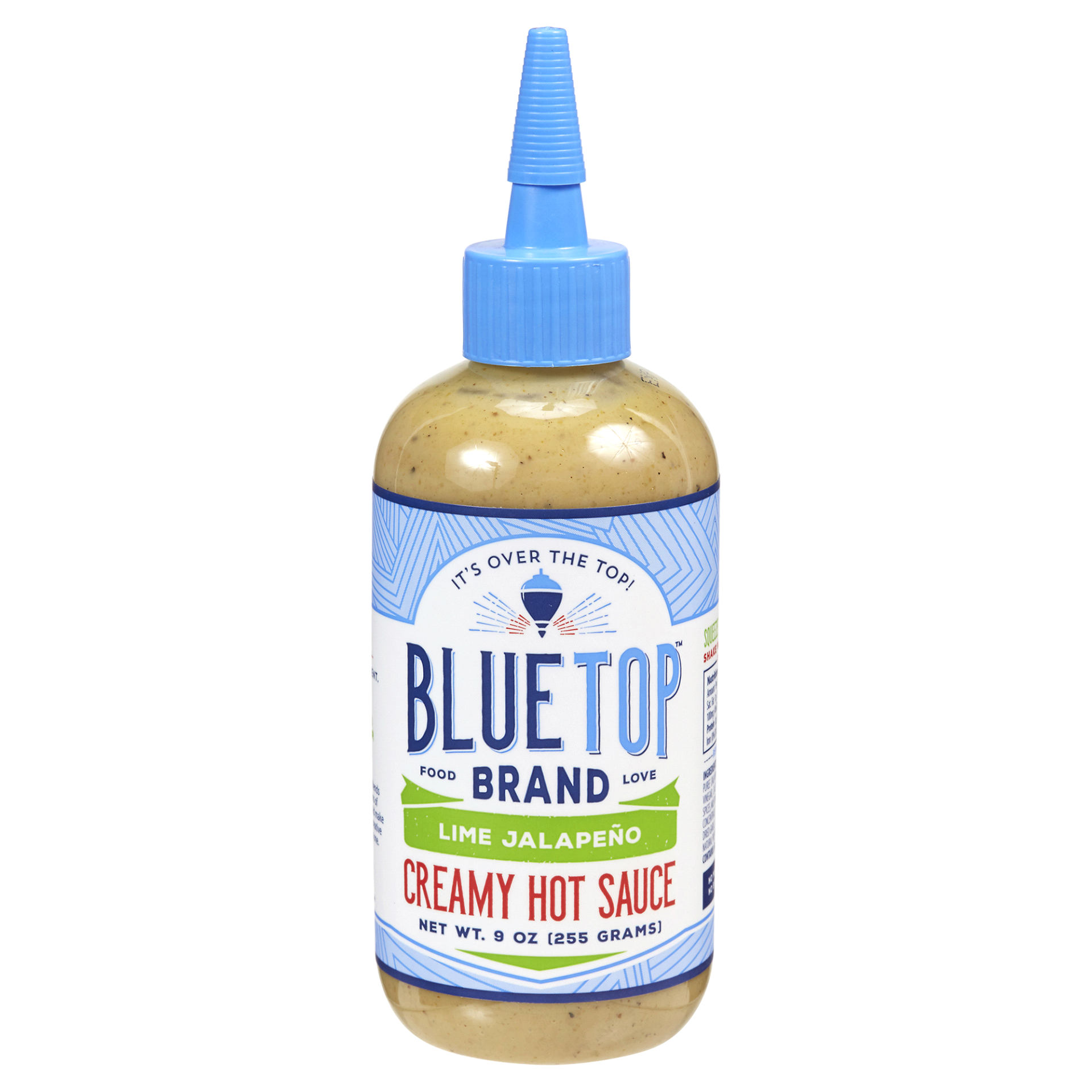 slide 1 of 9, Bluetop Lime Jalapeno Sauce, 9 oz