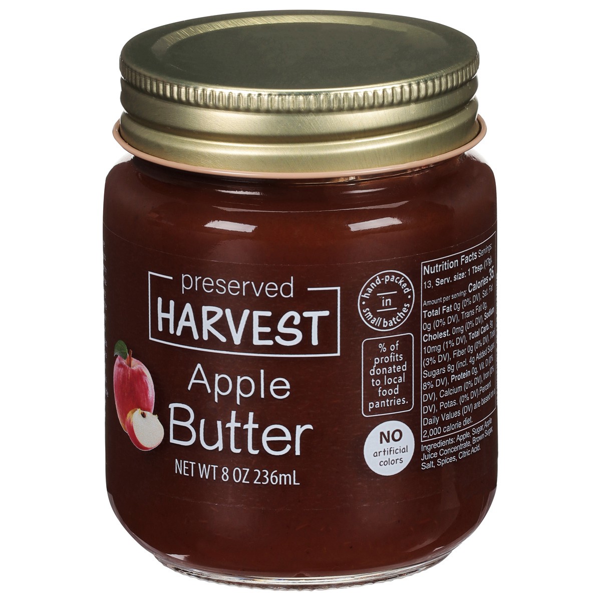 slide 5 of 9, Preserved Harvest Apple Butter 8 oz, 8 oz
