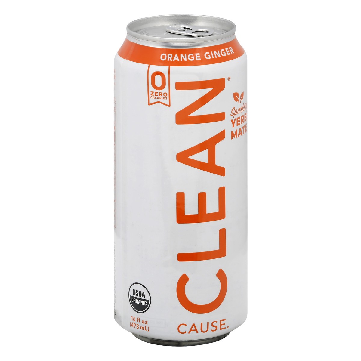 slide 5 of 11, CLEAN CAUSE Sparkling Orange Ginger Yerba Mate 16 fl oz, 16 oz