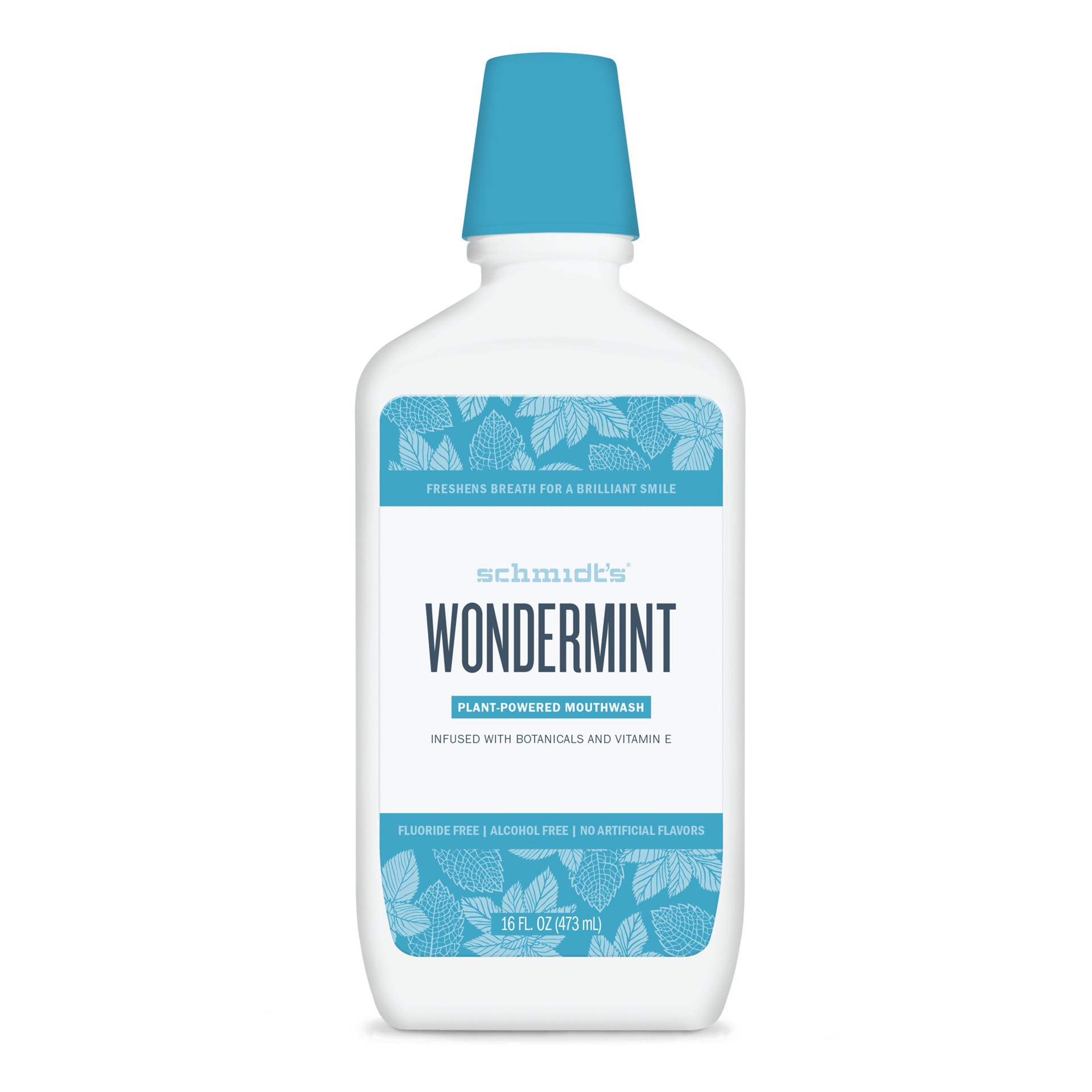 slide 1 of 4, Schmidt's mouthwash Wondermint, 16 oz, 16 oz