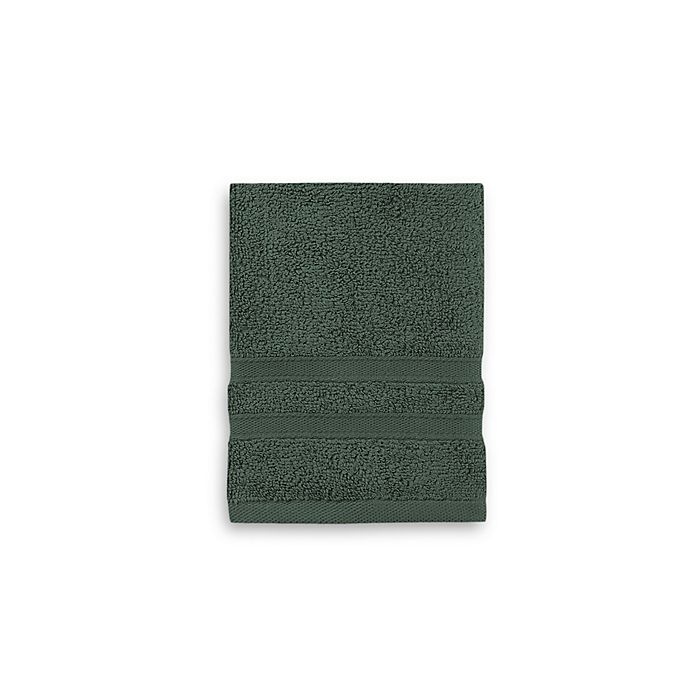 slide 1 of 3, Wamsutta Ultra Soft MICRO COTTON Washcloth - Pine, 1 ct