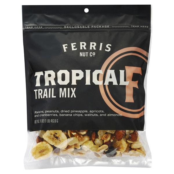 slide 1 of 5, Ferris Coffee & Nut Co. Ferris Nut Co. Tropical Trail Mix, 16 oz