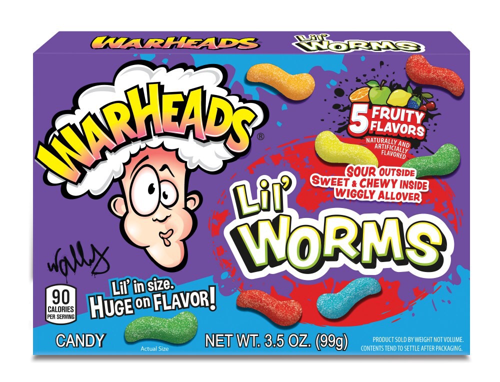 slide 1 of 1, Warheads Worms, 1 ct