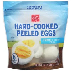 Harris Teeter Hard Cooked Peeled Eggs