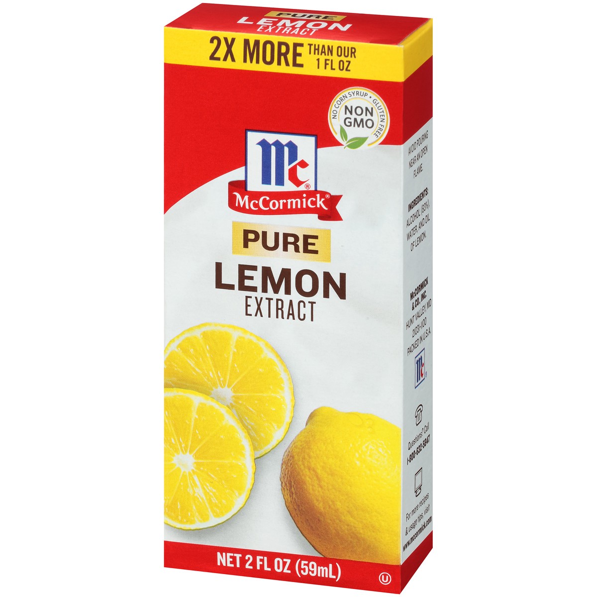 slide 3 of 9, McCormick Pure Lemon Extract, 2 fl oz, 2 fl oz