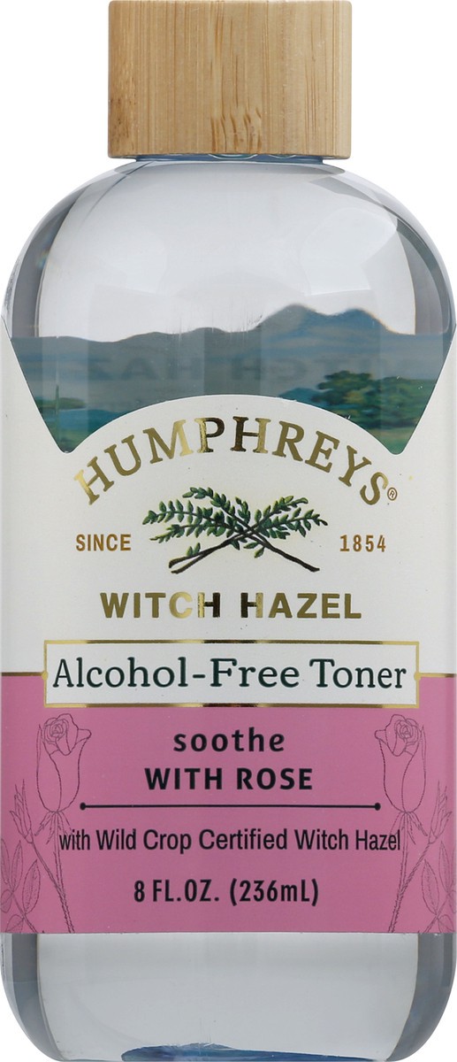 slide 2 of 9, Humphrey's Soothe Alcohol-Free Toner with Rose 8 oz, 8 oz