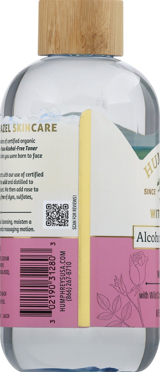 slide 4 of 9, Humphrey's Soothe Alcohol-Free Toner with Rose 8 oz, 8 oz